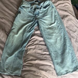 Quince straight relaxed stretch jeans